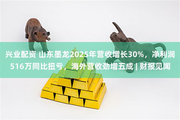 兴业配资 山东墨龙2025年营收增长30%，净利润516万同比扭亏，海外营收劲增五成 | 财报见闻