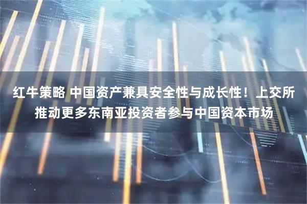红牛策略 中国资产兼具安全性与成长性！上交所推动更多东南亚投资者参与中国资本市场