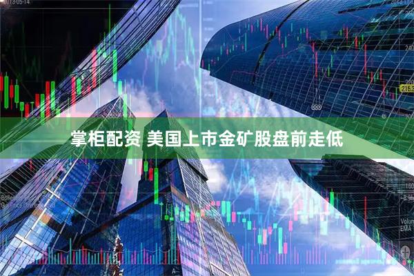 掌柜配资 美国上市金矿股盘前走低