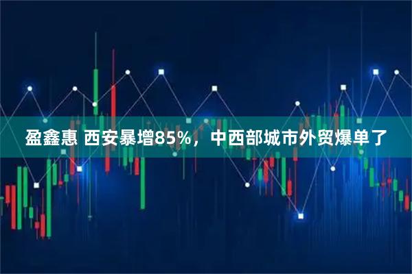 盈鑫惠 西安暴增85%，中西部城市外贸爆单了