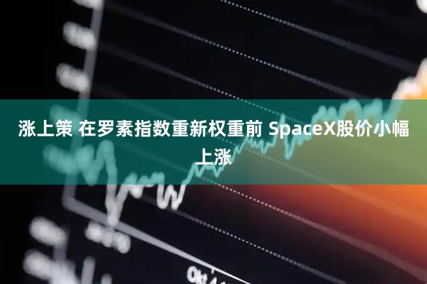 涨上策 在罗素指数重新权重前 SpaceX股价小幅上涨